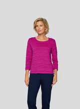 Tailliert geschnittene T-Shirt