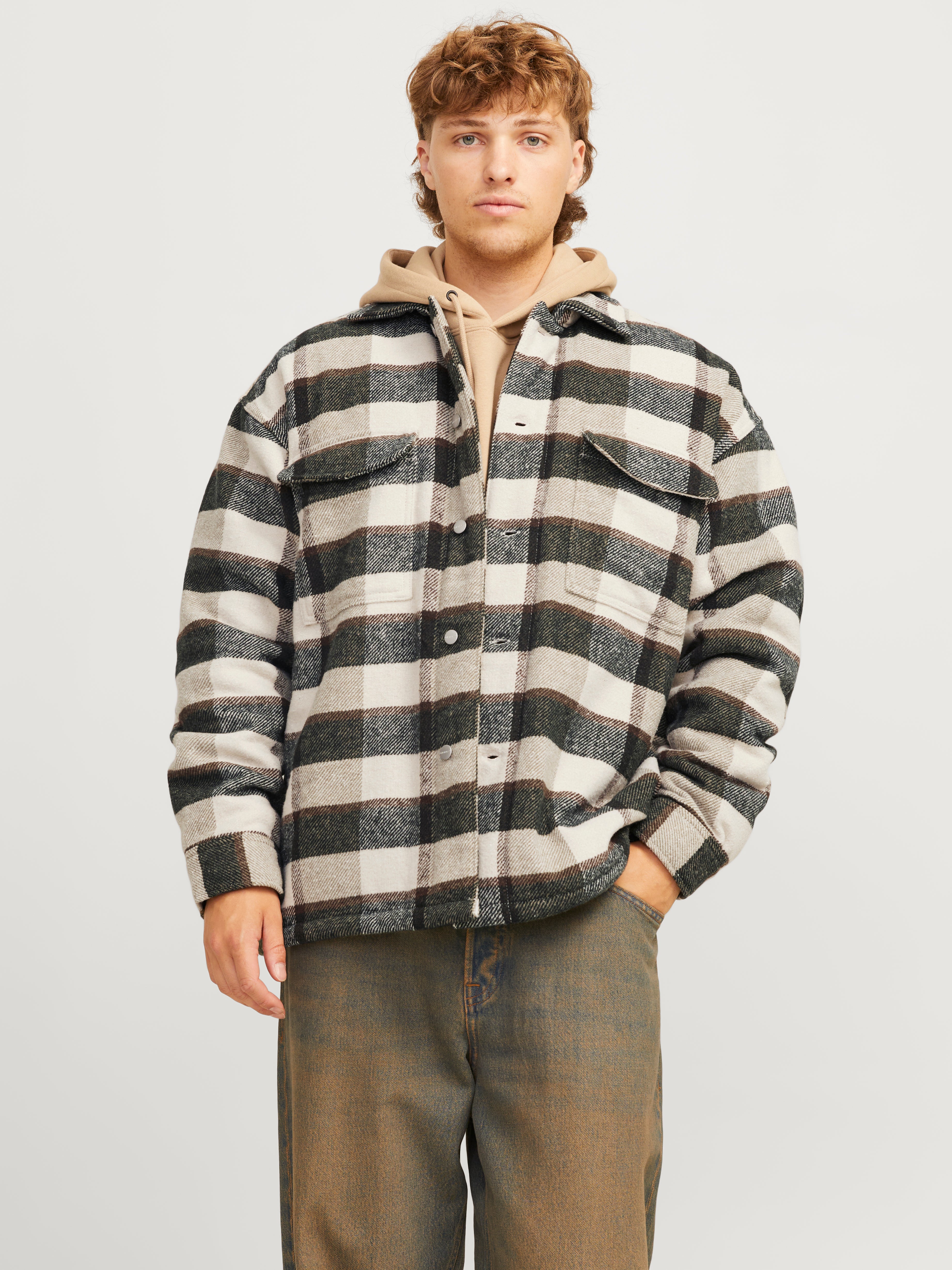 JORVESTERBRO TEDDY OVERSHIRT LS