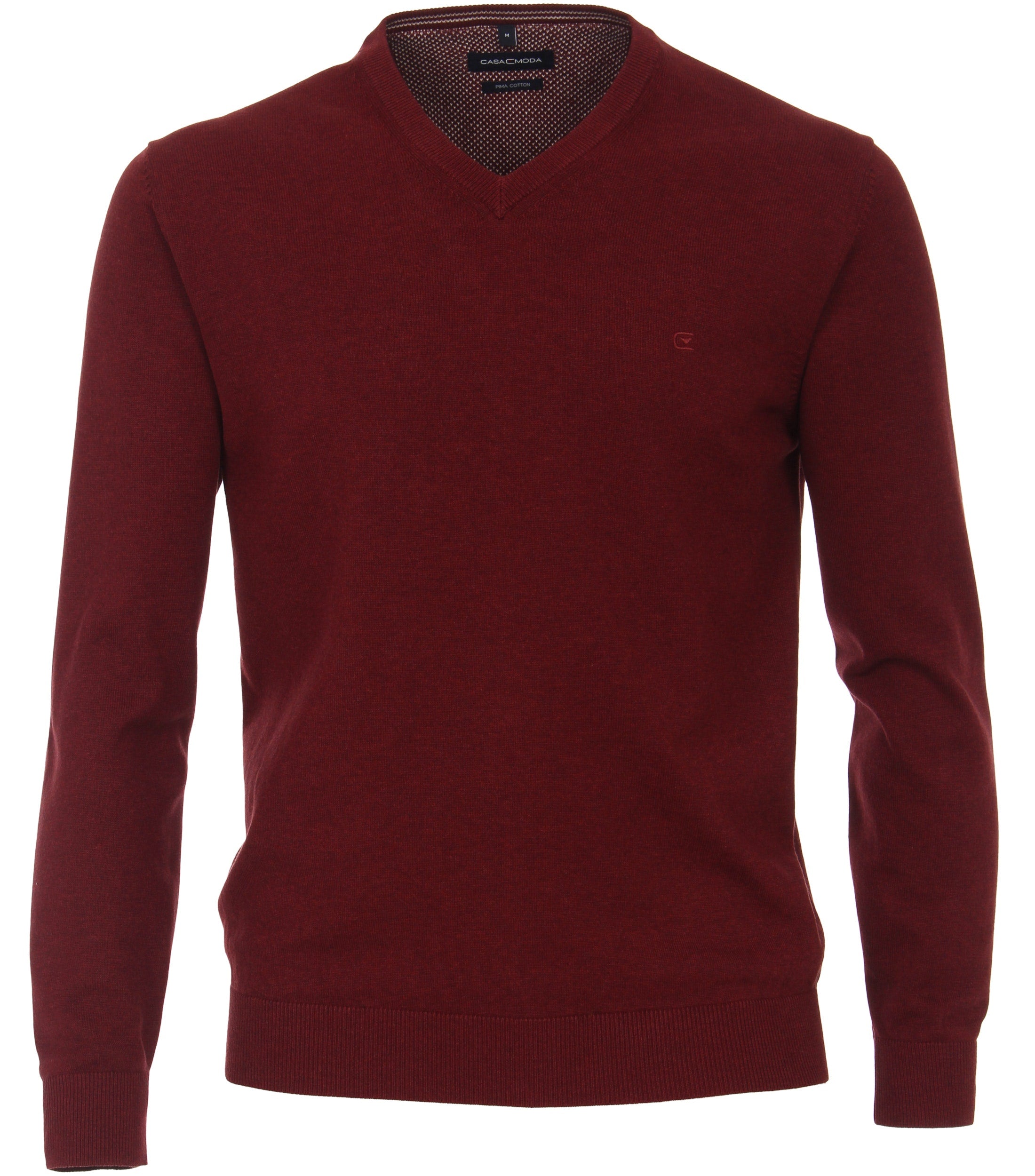 Pullover mit V-Ausschnitt uni 004430