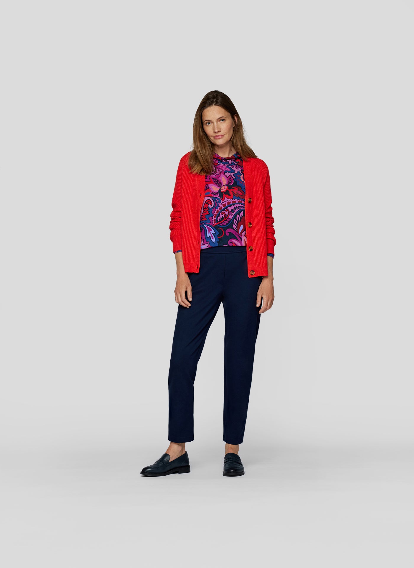 Rollkragen-Shirt langarm