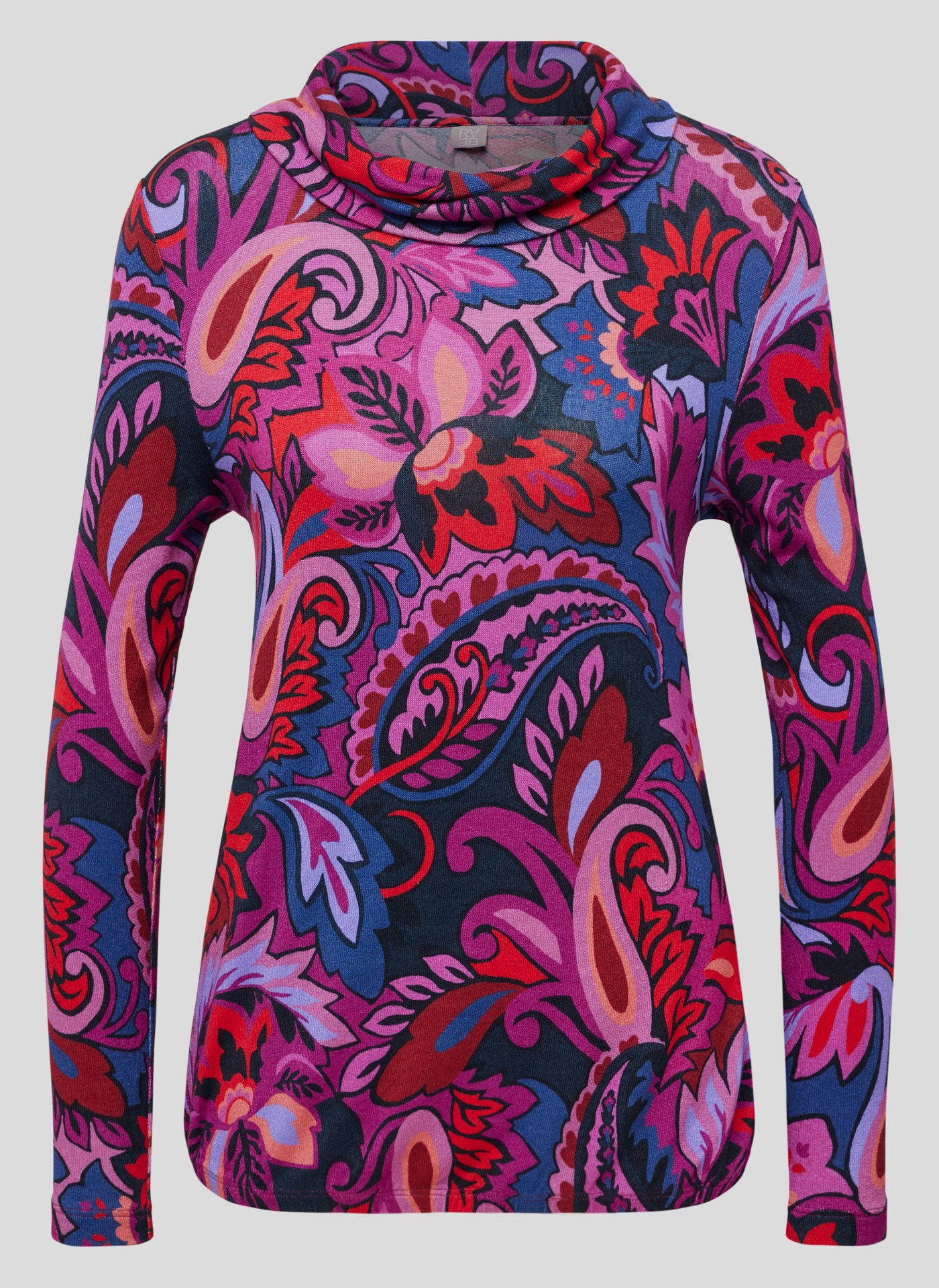 Rollkragen-Shirt langarm