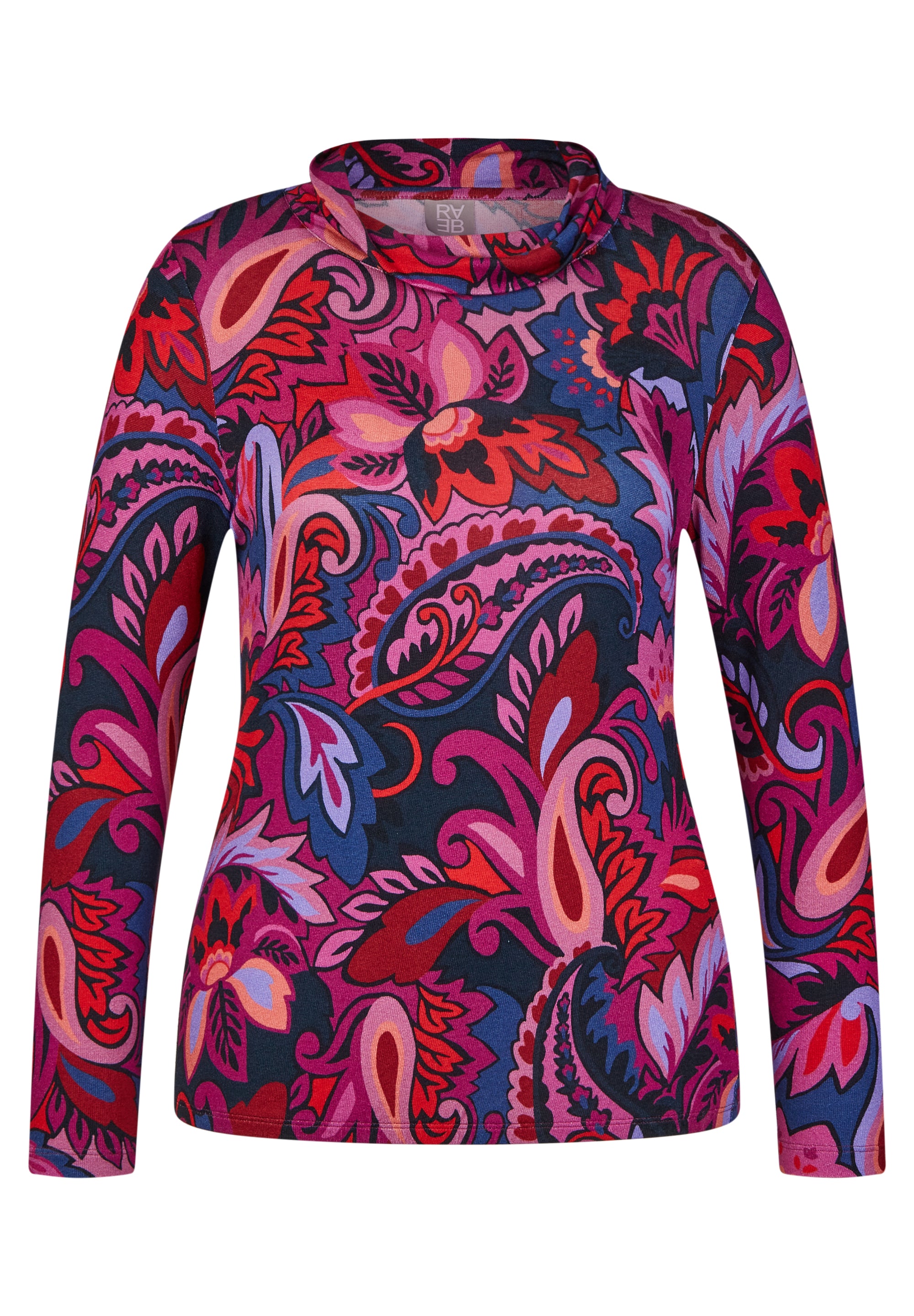 Rollkragen-Shirt langarm