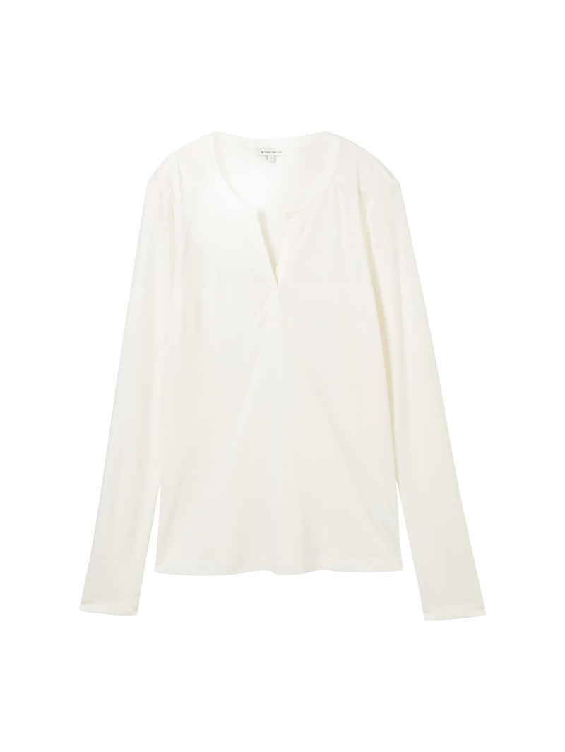 Langarmshirt mit Lyocell