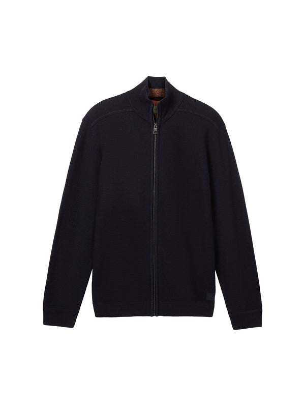 Basic Strickjacke