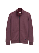Sweatjacke in Melange Optik