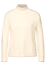 Pullover mit Stehkragen