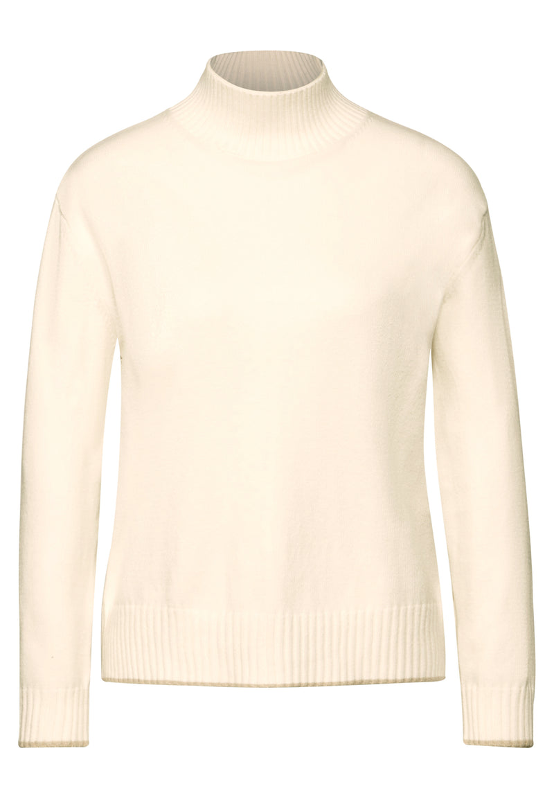 Pullover mit Stehkragen