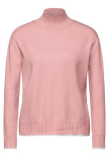 Pullover mit Stehkragen