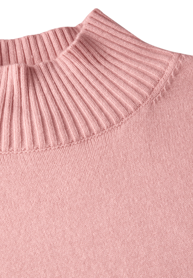 Pullover mit Stehkragen