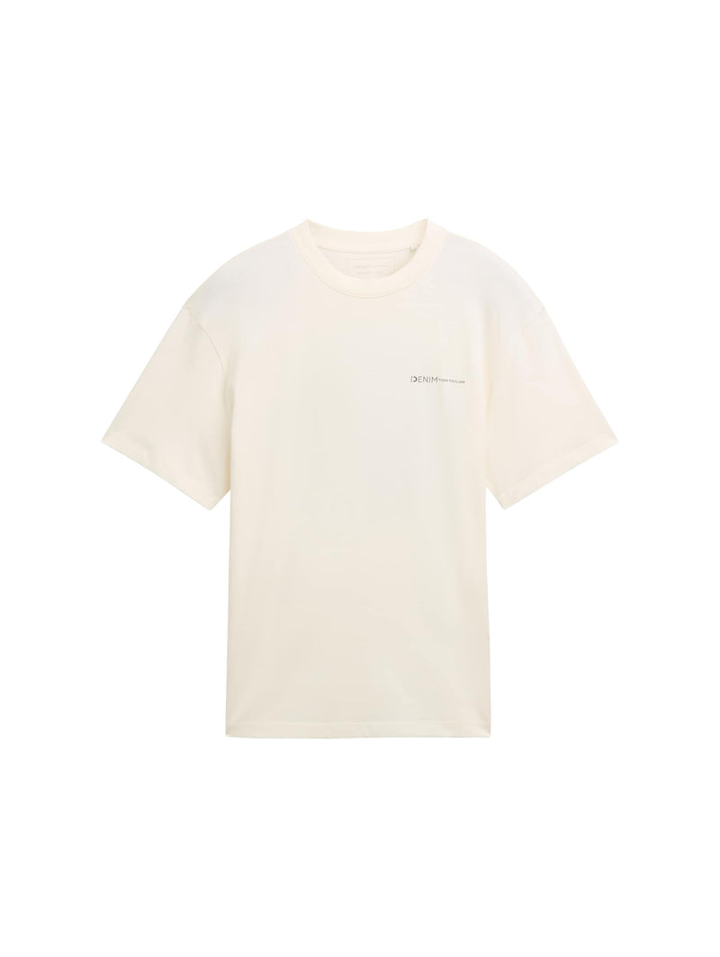Relaxed T-Shirt mit Logo Print