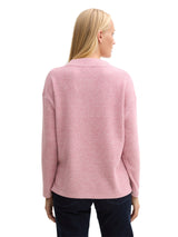 Sweatshirt mit Waffelstruktur