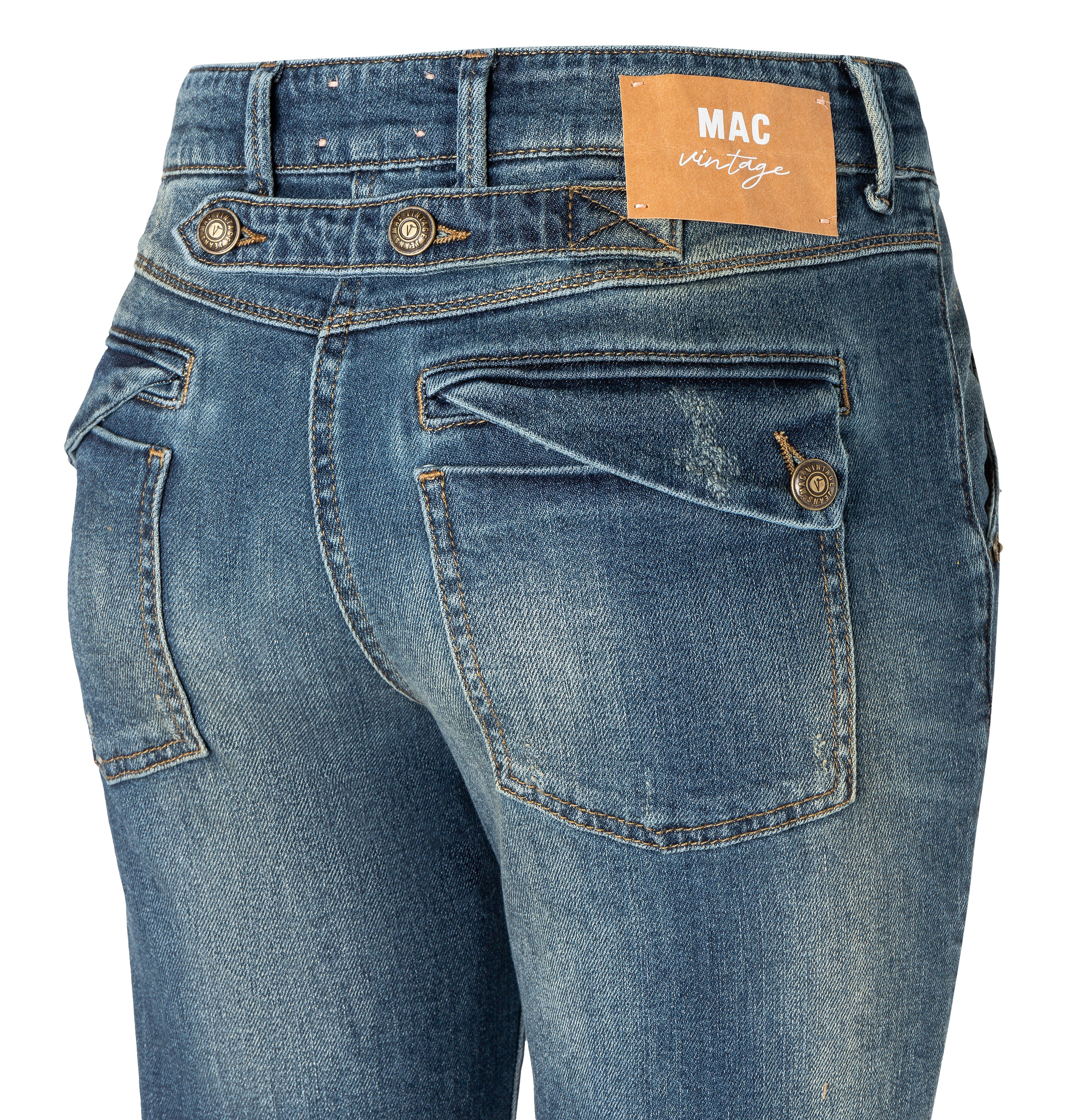 MAC JEANS - MONTANA, Auth. comfort vintage denim