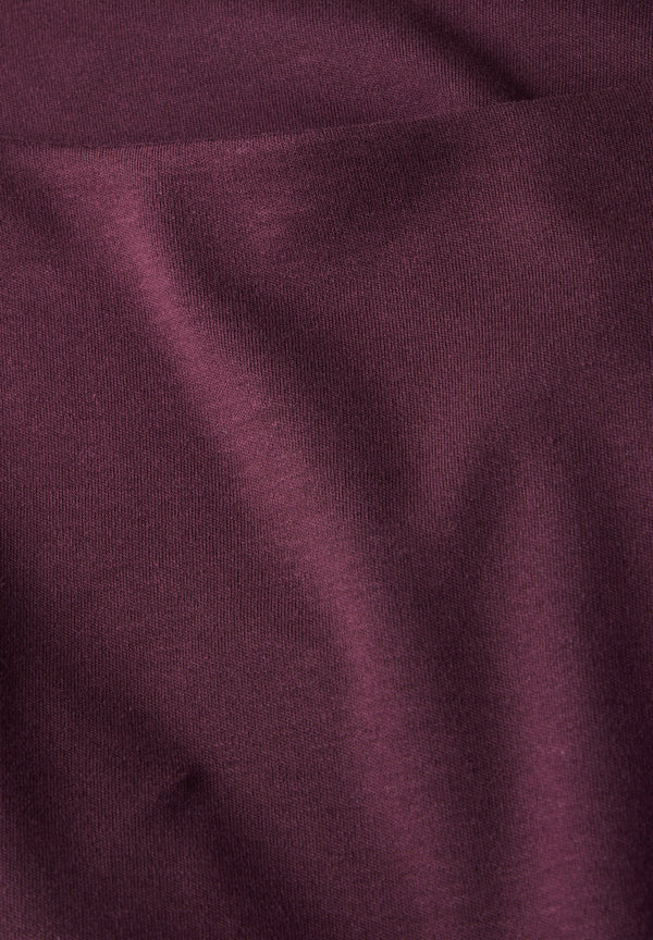 T-Shirt in Unifarbe