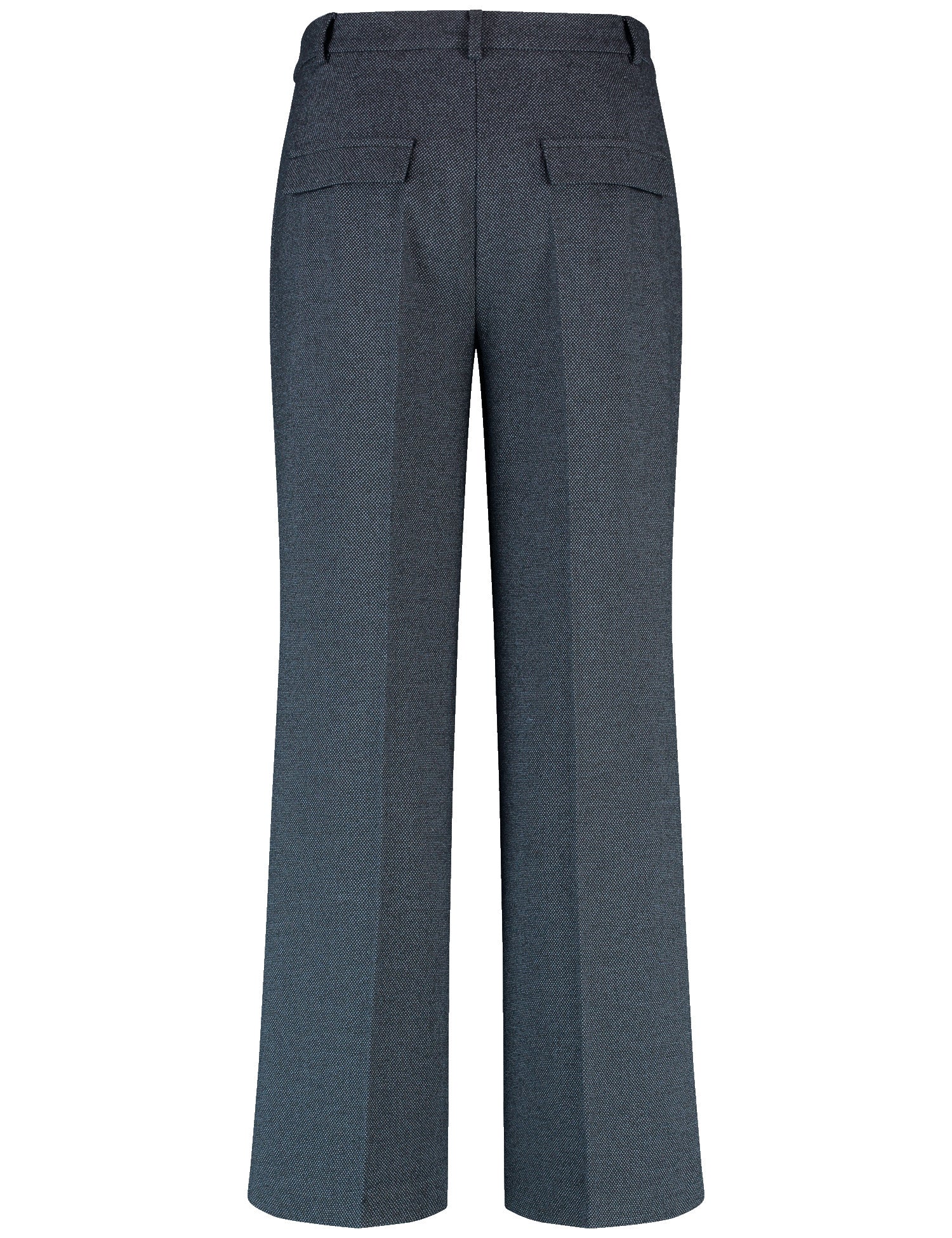 Weite Hose aus Tweed