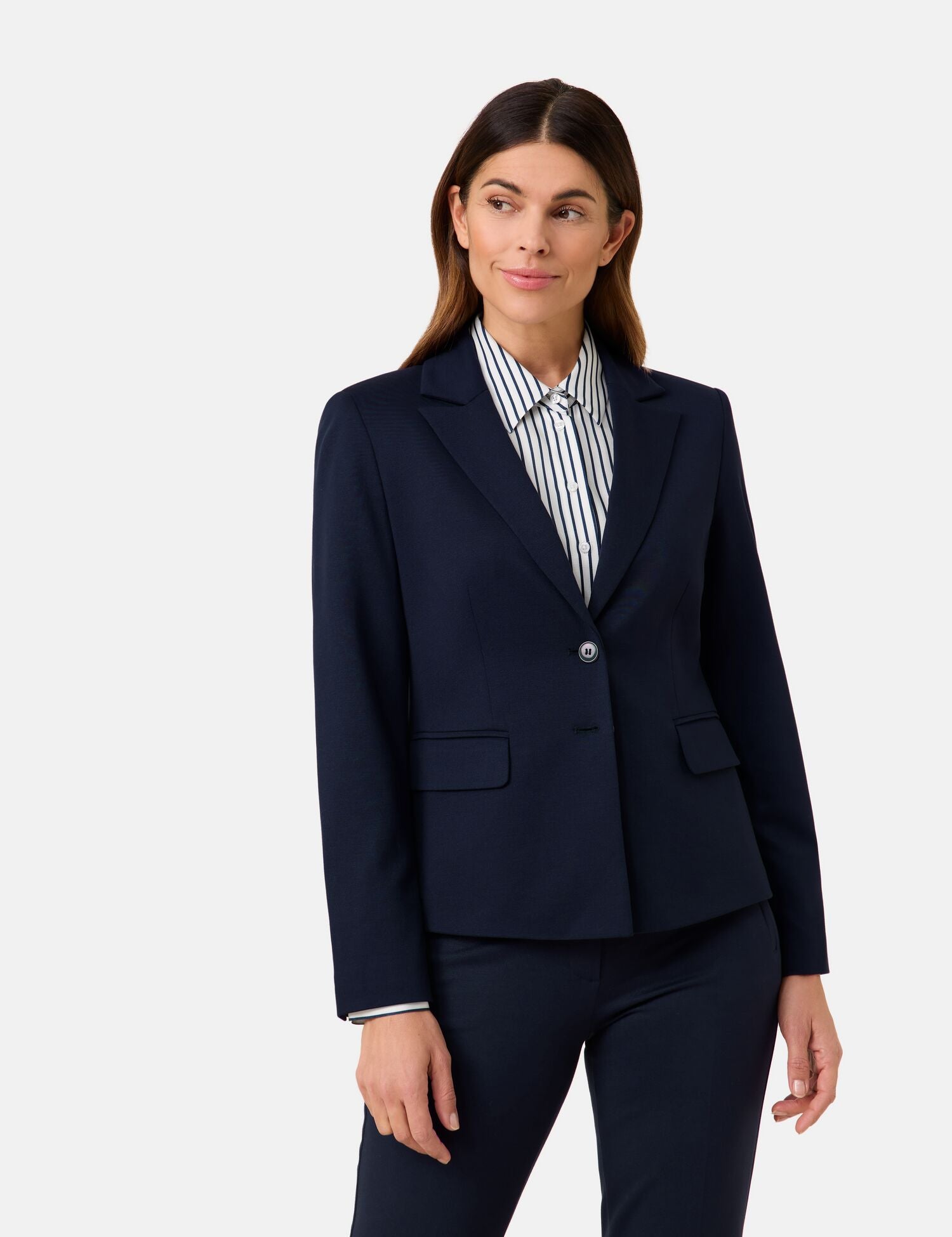 Klassischer Blazer mit Stretchkomfort