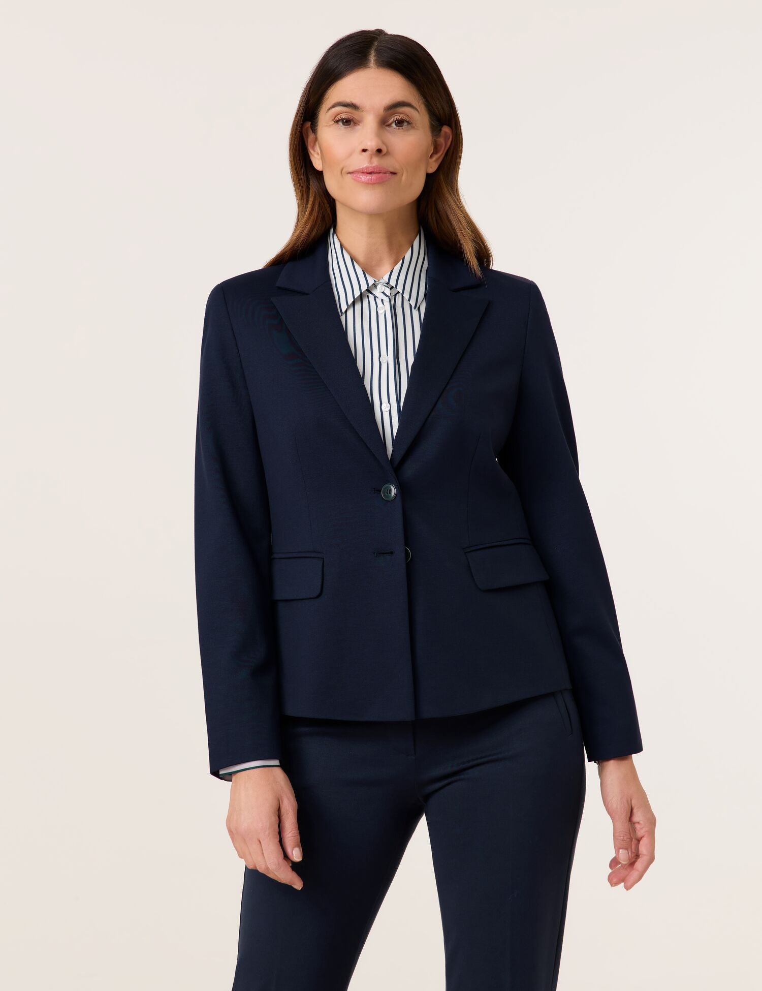 Klassischer Blazer mit Stretchkomfort