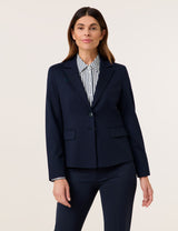 Klassischer Blazer mit Stretchkomfort
