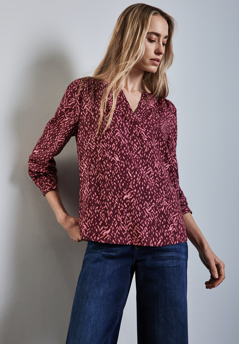 Bedruckte Bluse