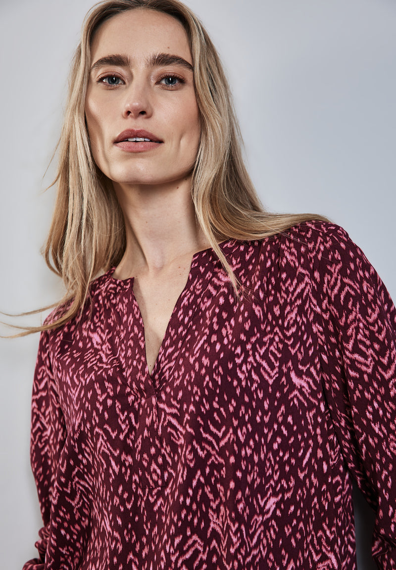 Bedruckte Bluse