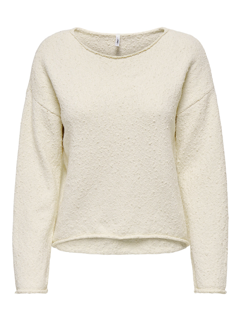 ONLALVILDA LS O-NECK CC KNT