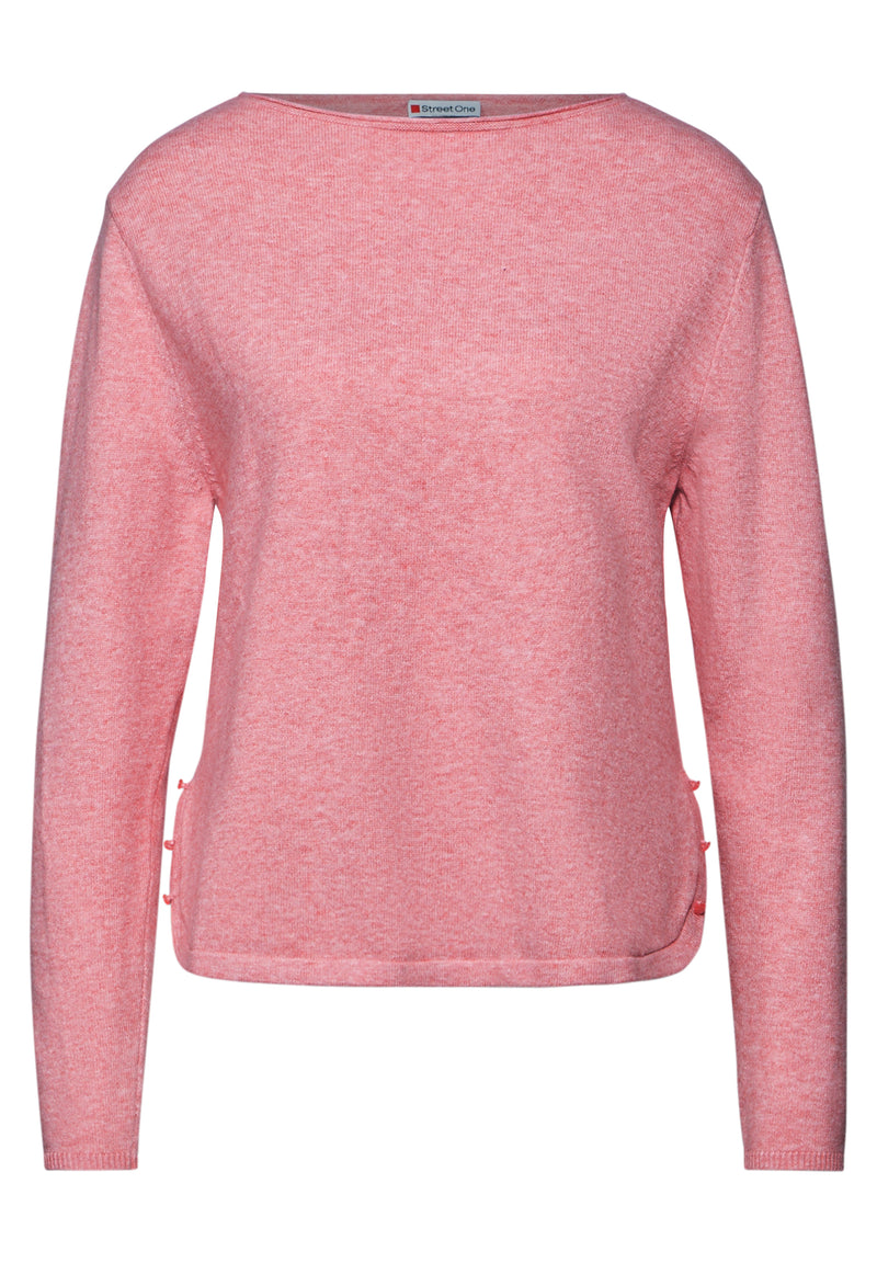 Pullover mit Schlitz-Detail