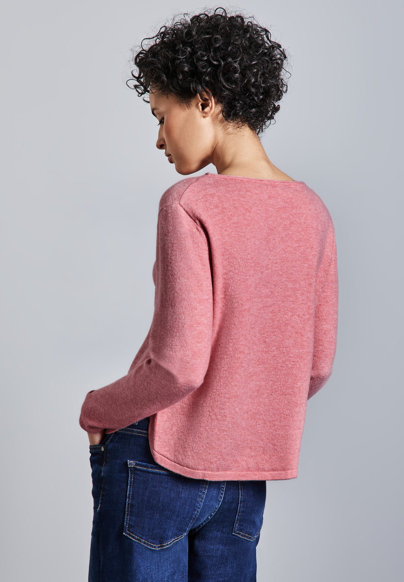 Pullover mit Schlitz-Detail