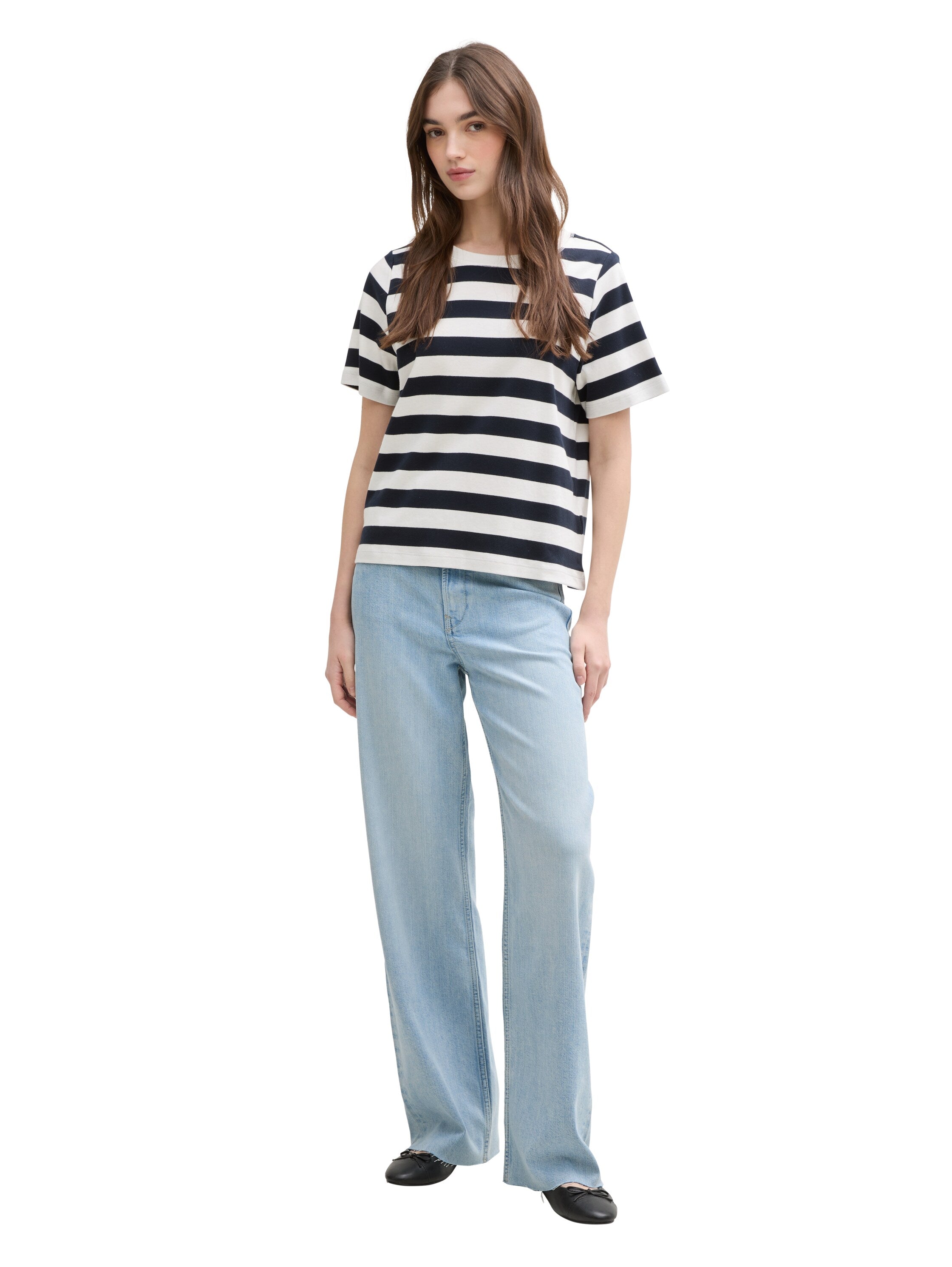 Wide Leg Jeans mit Stretch-Anteil