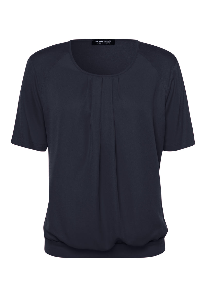 Blusenshirt NOS im Materialmix