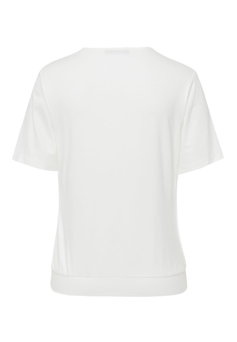 Blusenshirt NOS im Materialmix