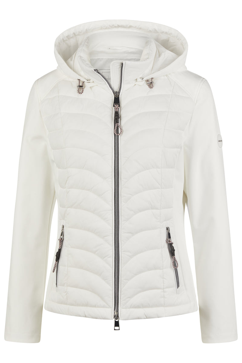 Jacke Down Free mit Kapuze