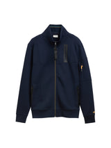 Sweatjacke mit Stehkragen