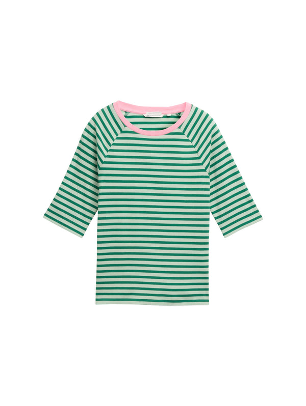 T-Shirt mit Streifenmuster