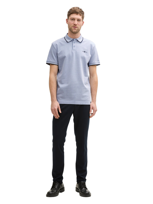 Piqué Poloshirt mit Stretch
