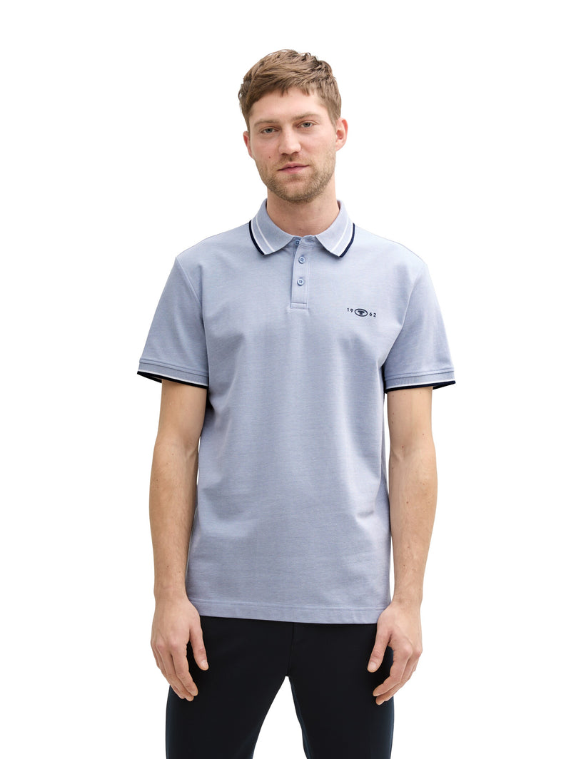 Piqué Poloshirt mit Stretch