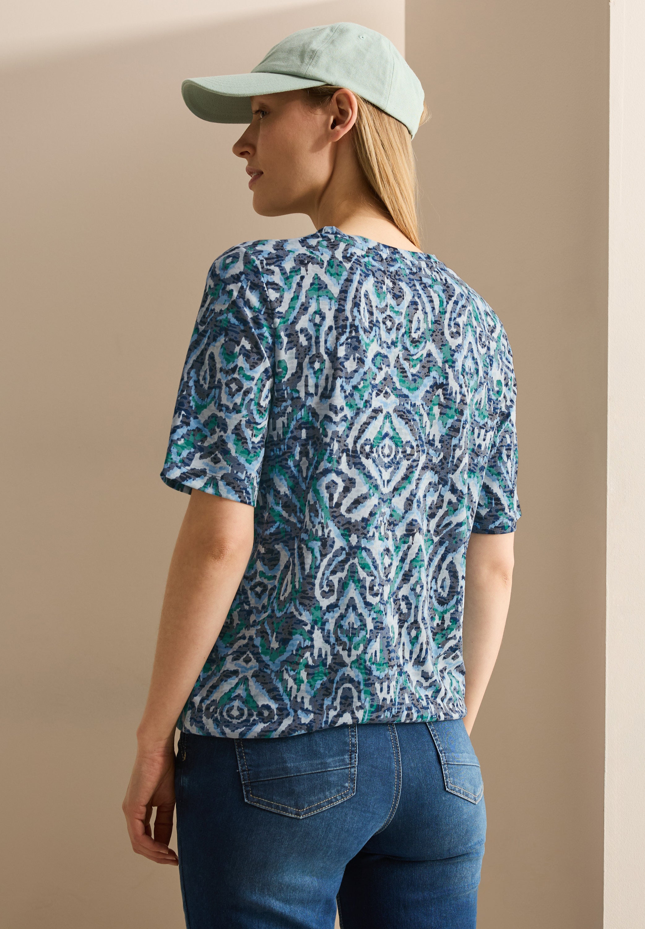 Shirt mit Ornamentmuster