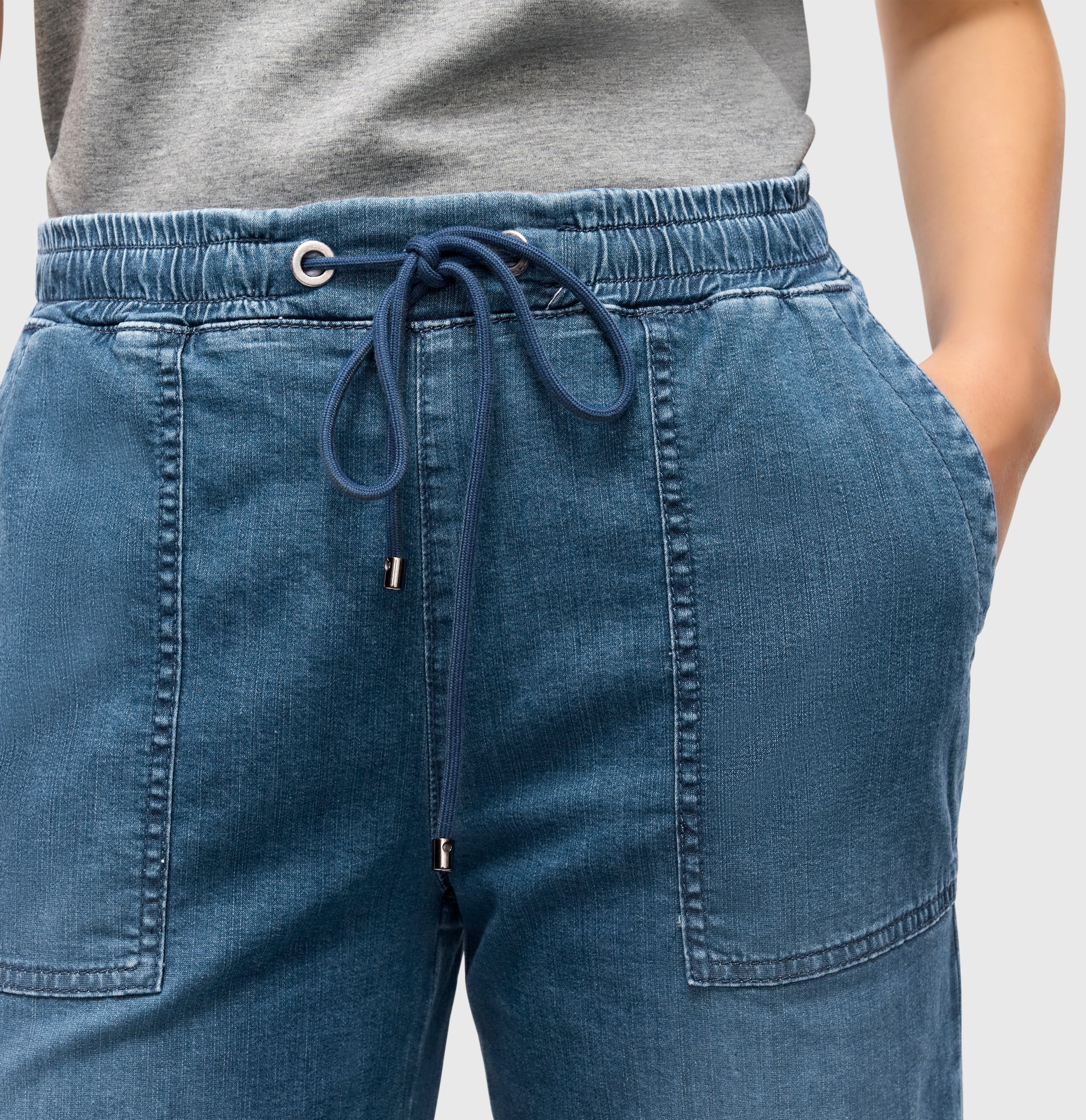 MAC JEANS - CULOTTE, Super soft summer denim