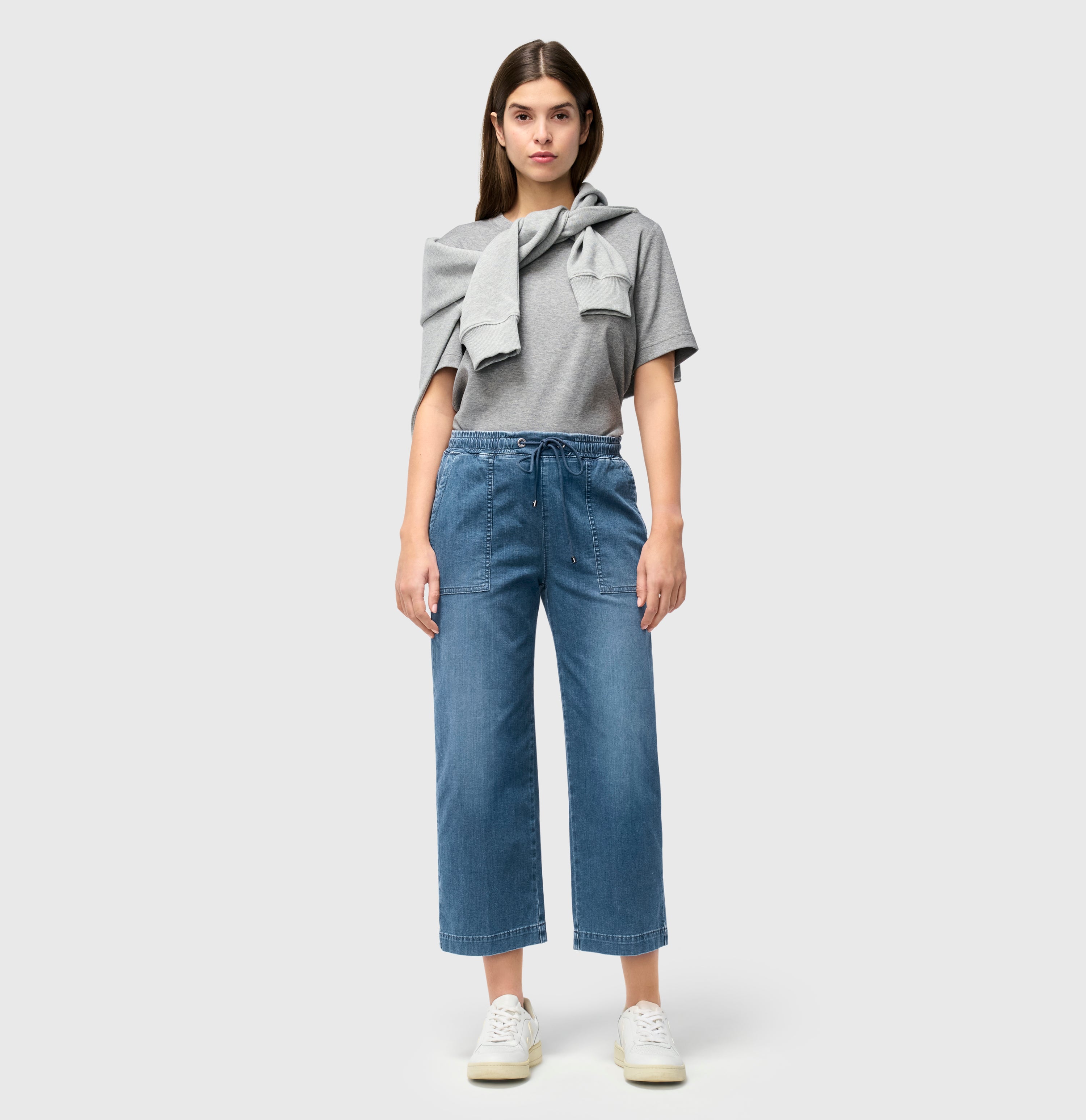 MAC JEANS - CULOTTE, Super soft summer denim