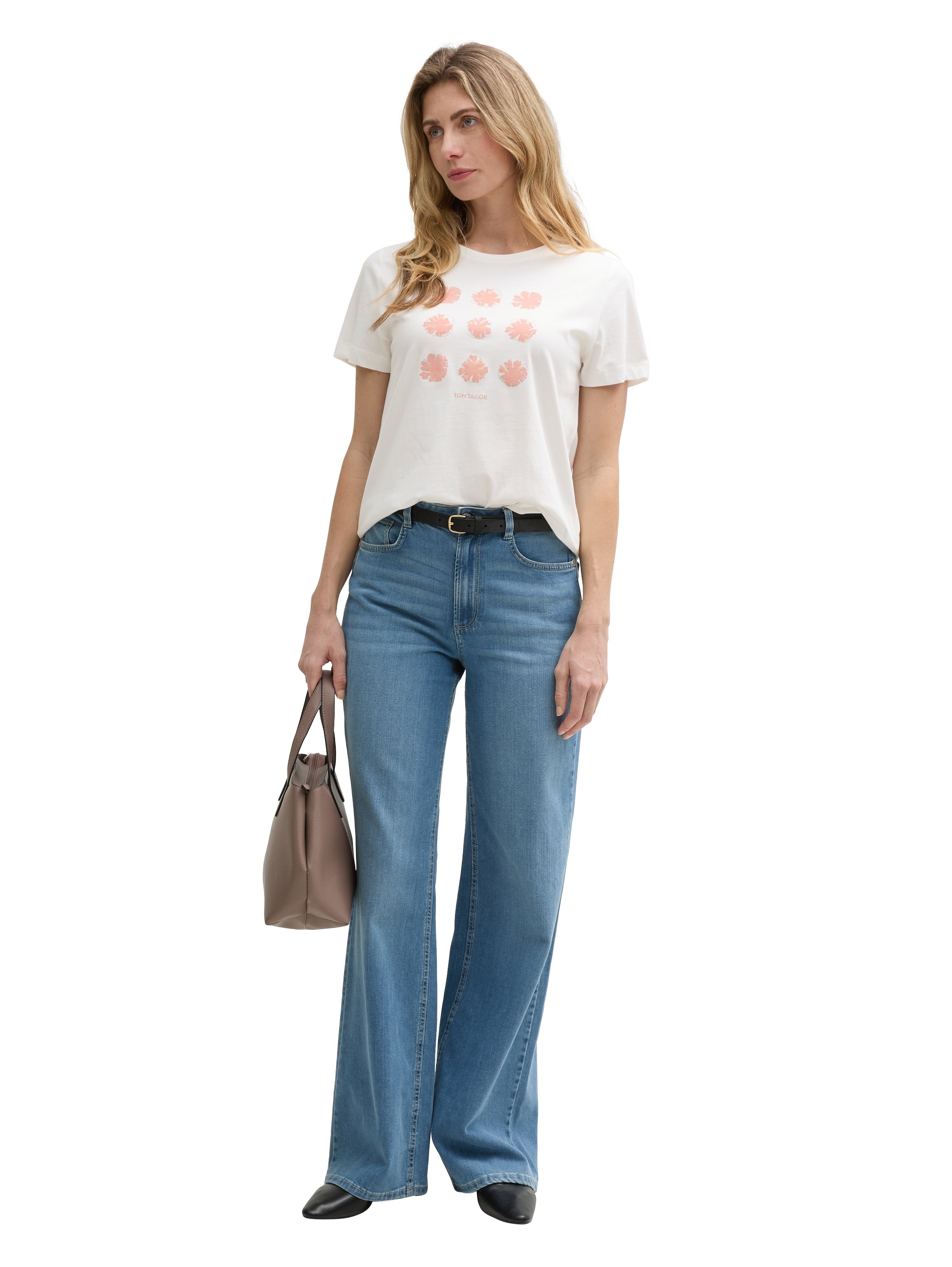 T-Shirt mit Rundhalsausschnitt