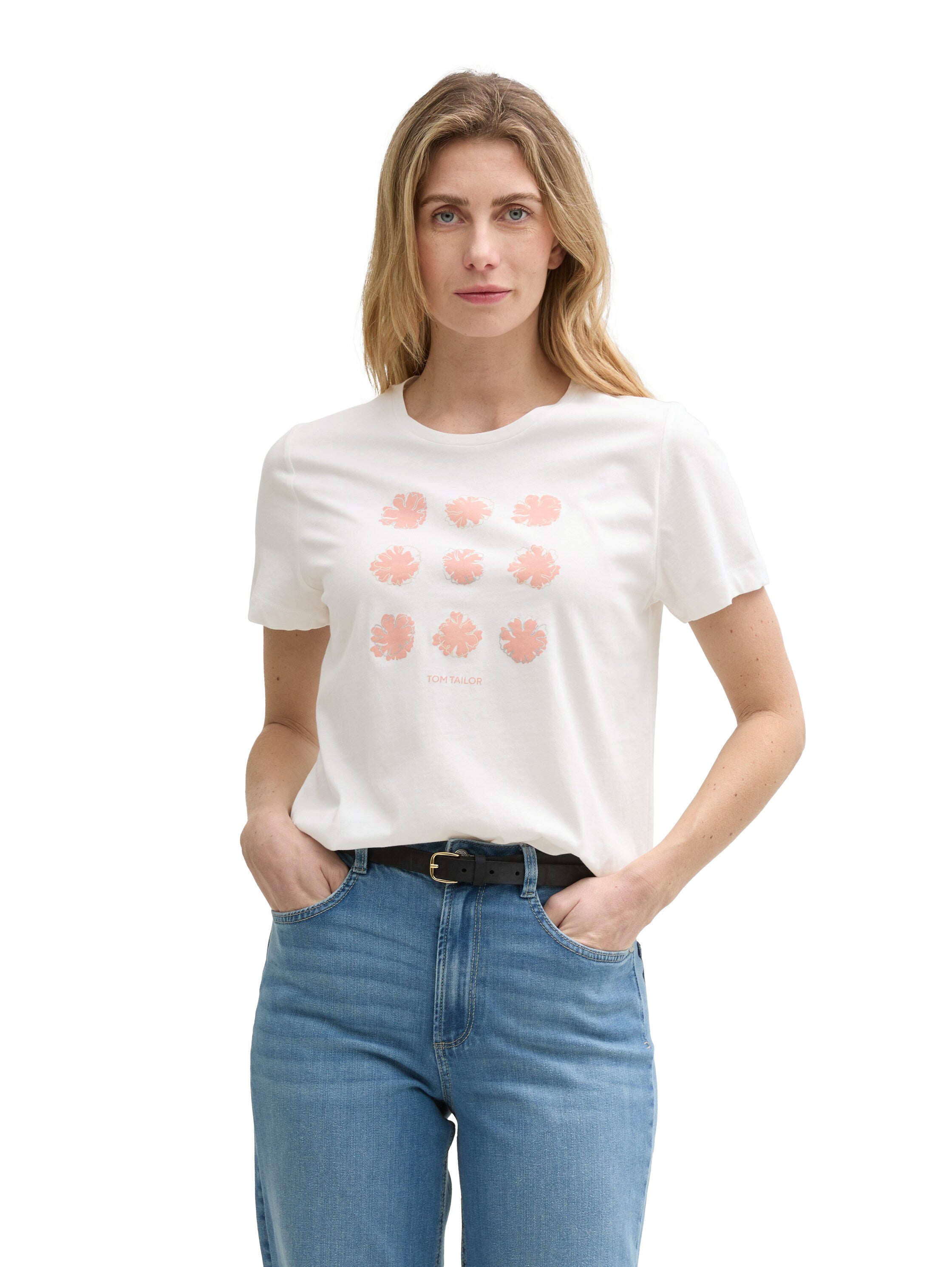 T-Shirt mit Rundhalsausschnitt