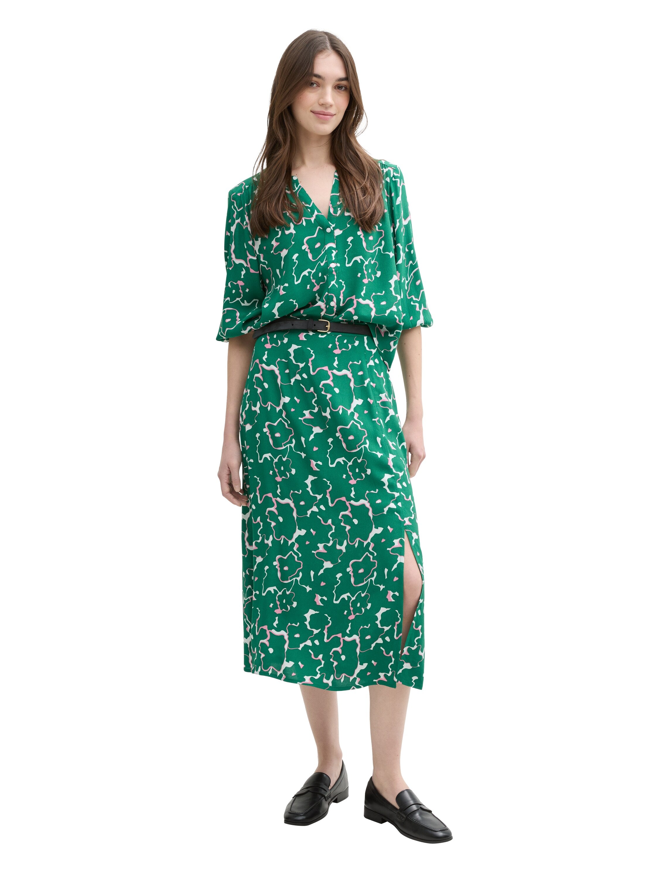 Loose Fit Bluse aus Viskose