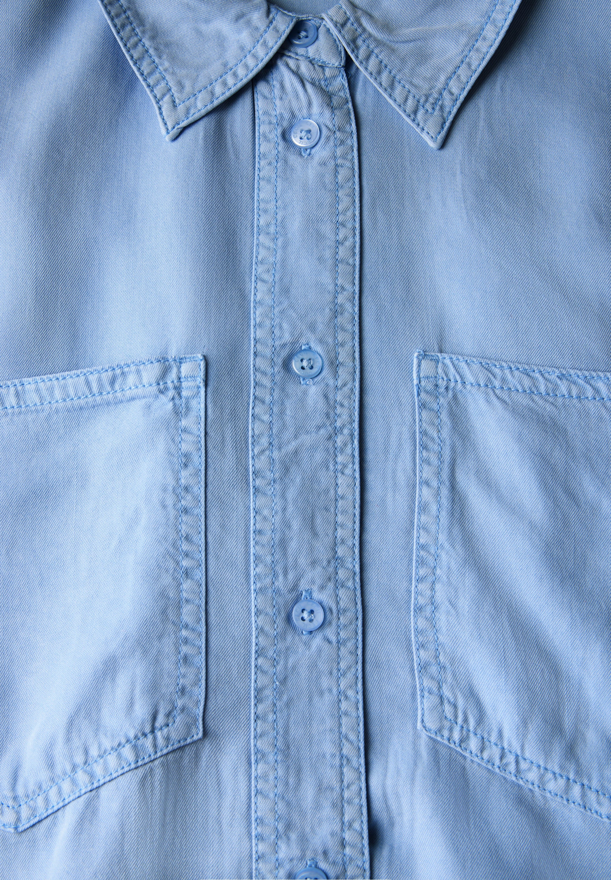 Bluse im Washed-Look