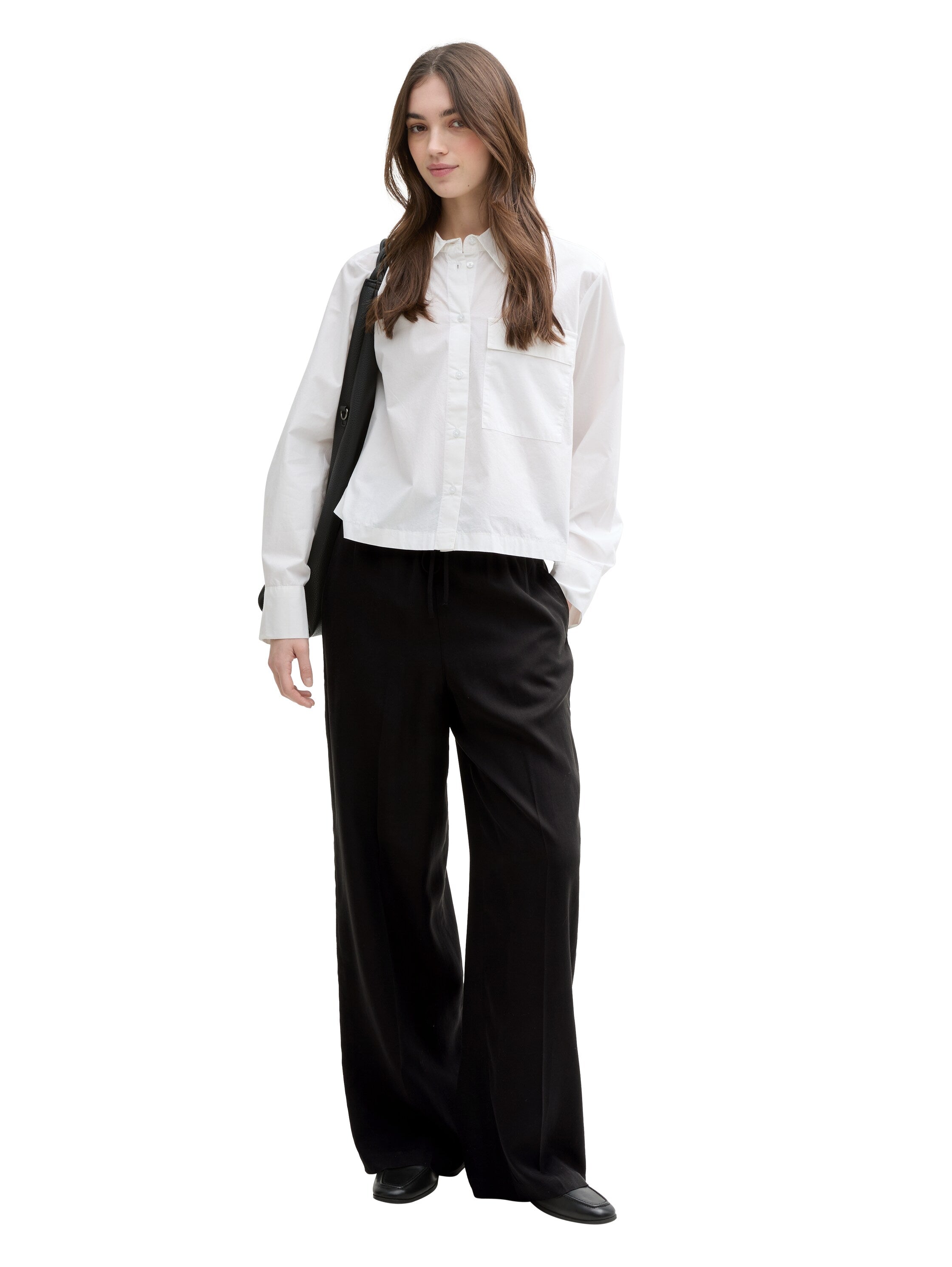 Wide Leg Paperpag Hose