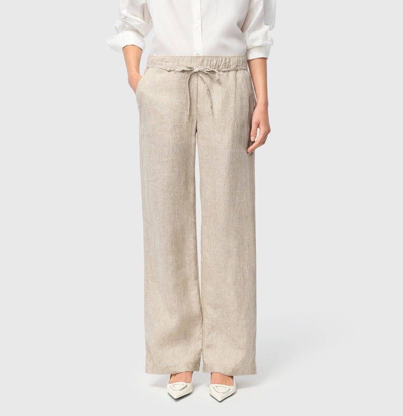 MAC JEANS - CHIARA BELT, Pure linen