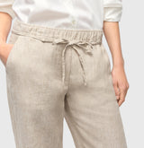MAC JEANS - CHIARA BELT, Pure linen