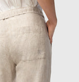 MAC JEANS - CHIARA BELT, Pure linen
