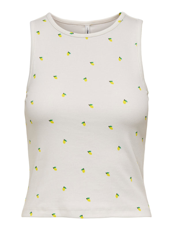ONLFENJA LIFE S/L AOP CROPPED TOP C