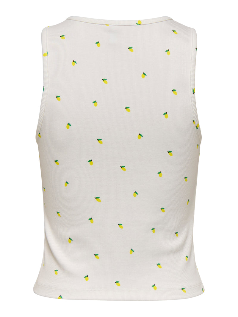 ONLFENJA LIFE S/L AOP CROPPED TOP C