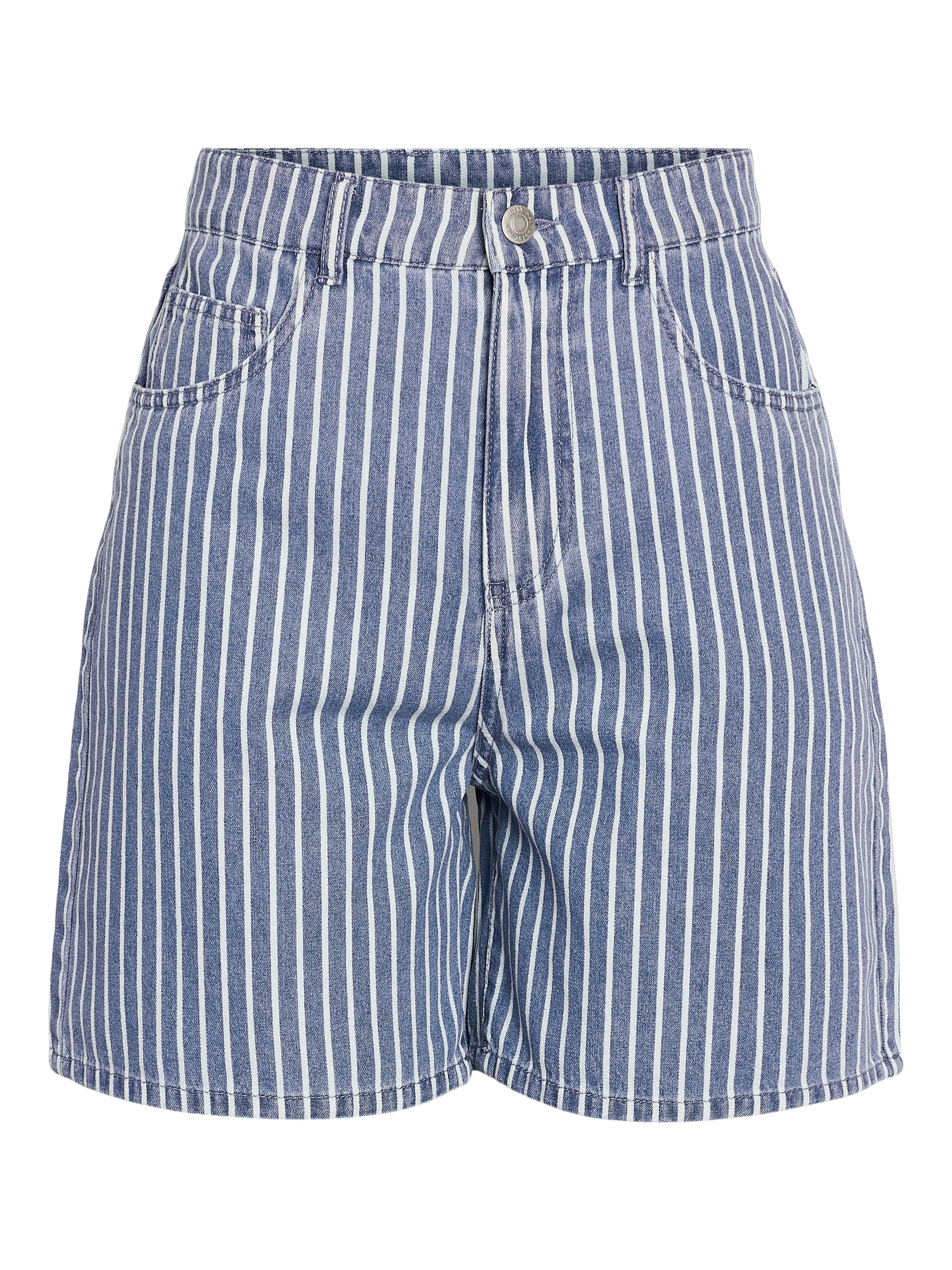 NMHERA NW LOOSE PINSTRIPED SHORTS