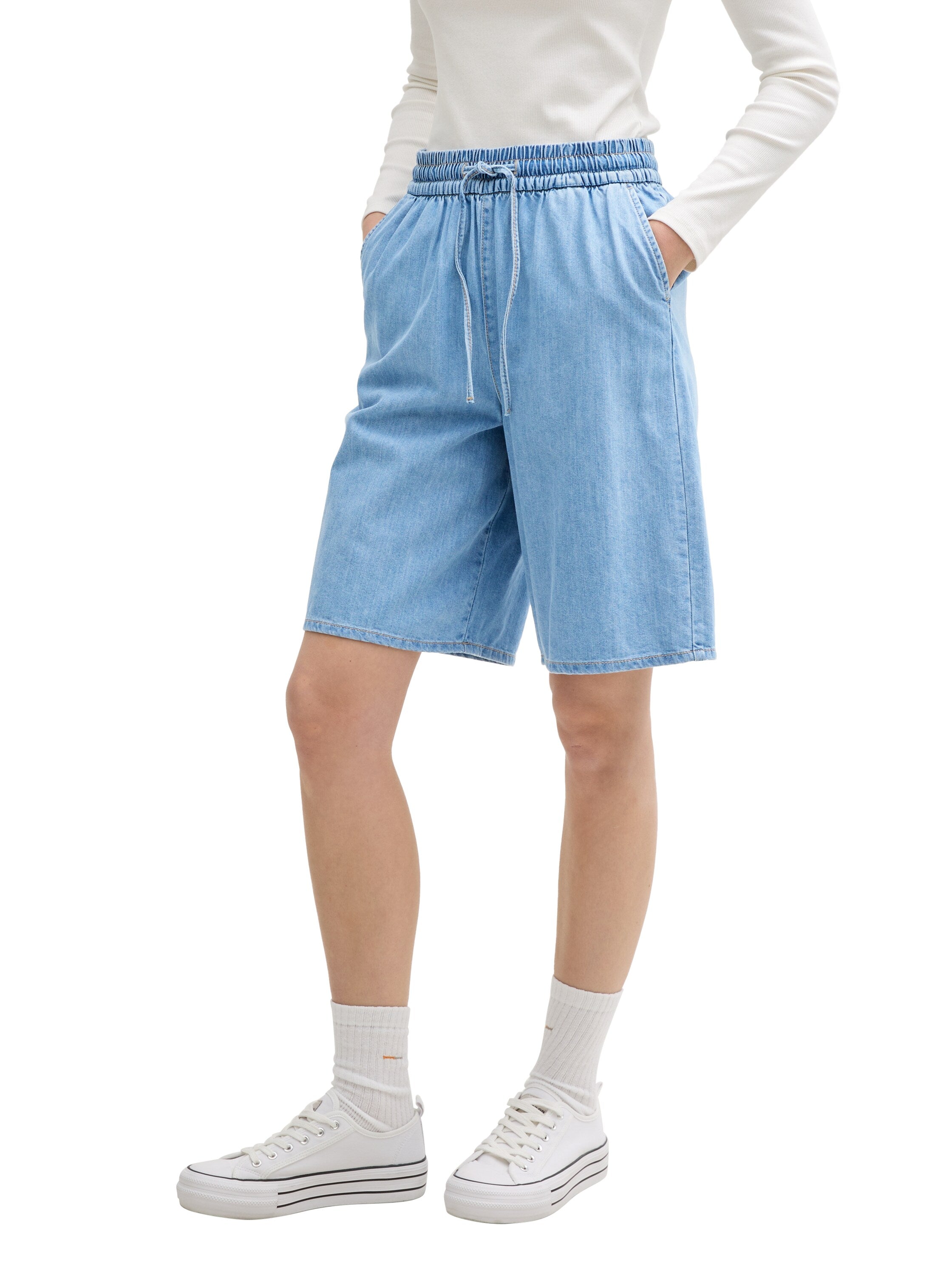 Relaxed Bermuda Jeans Shorts