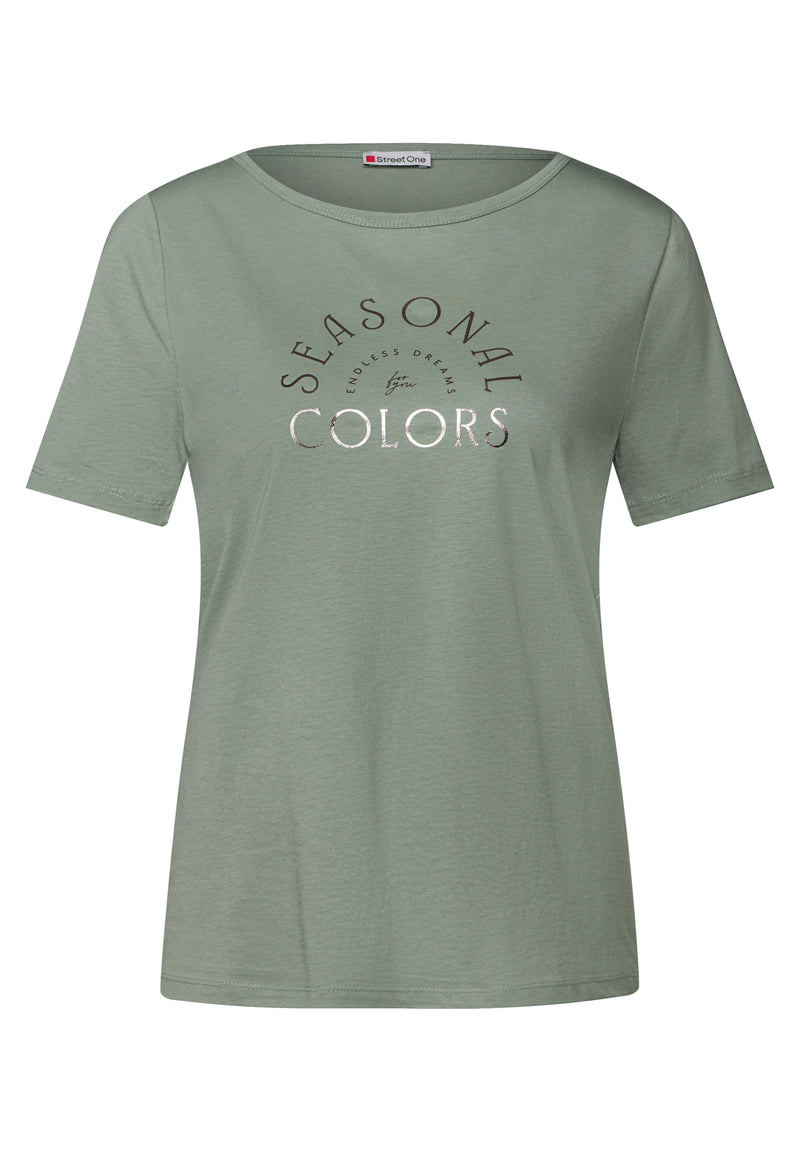 T-Shirt mit Wording